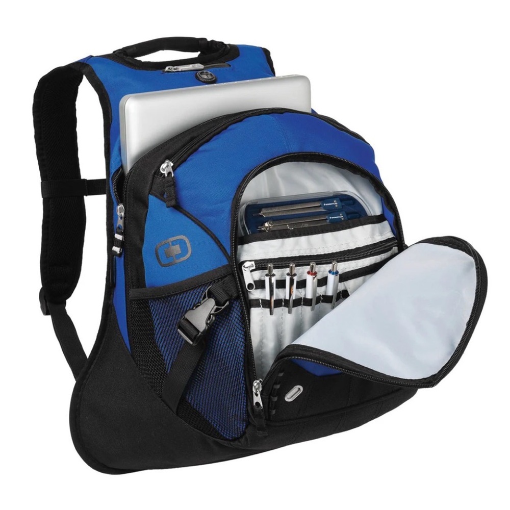 OGIO Blue and Black Multi-Compartment Everyday Backpack - Picture 2 of 4